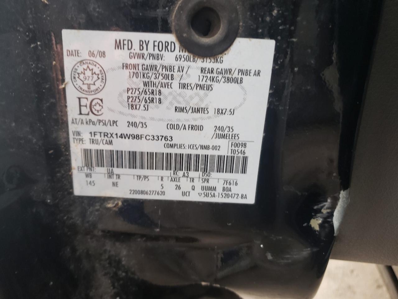 2008 Ford F-150 - Image 10