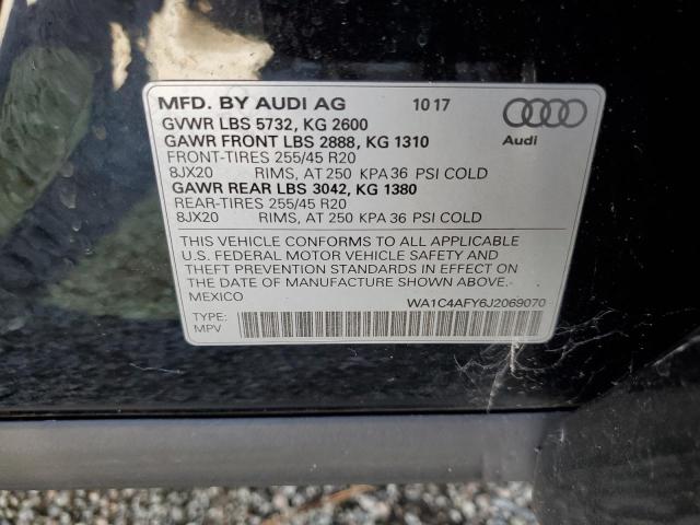 2018 AUDI SQ5 PRESTI WA1C4AFY6J2069070