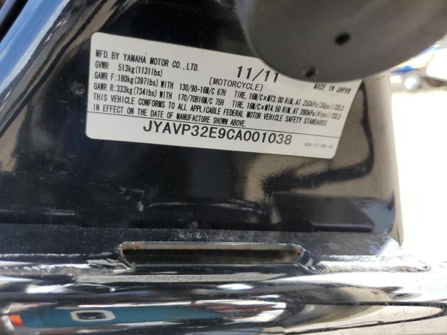 2012 YAMAHA XVS1300 CT JYAVP32E9CA001038