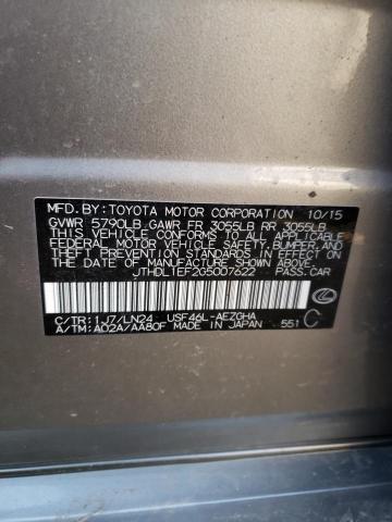 2016 LEXUS LS 460L JTHDL1EF2G5007622