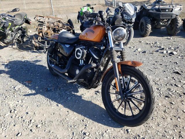 Salvage cars for sale from Copart Chambersburg, PA: 2014 Harley-Davidson XL883 Iron