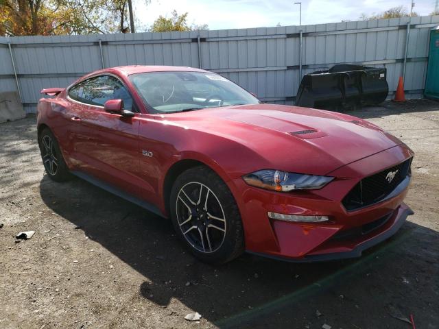 Salvage cars for sale from Copart West Mifflin, PA: 2022 Ford Mustang GT