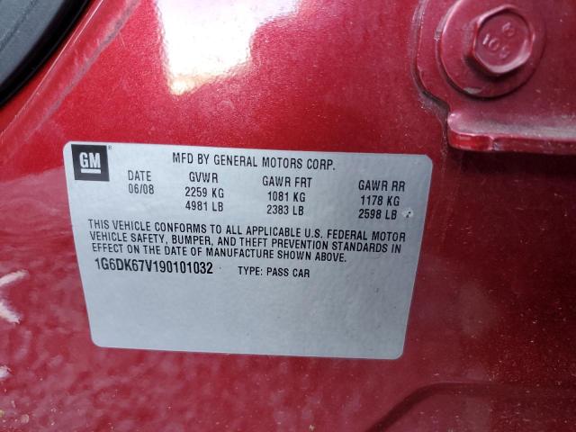 1G6DK67V190101032 Cadillac STS