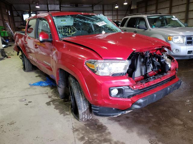 Salvage cars for sale from Copart Columbia Station, OH: 2021 Toyota Tacoma DOU