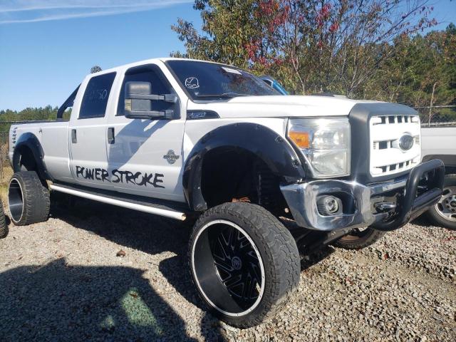 Salvage trucks for sale at Gaston, SC auction: 2012 Ford F350 Super
