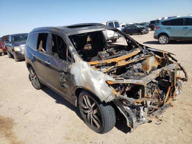 Salvage cars for sale from Copart Amarillo, TX: 2016 Honda Pilot Elit