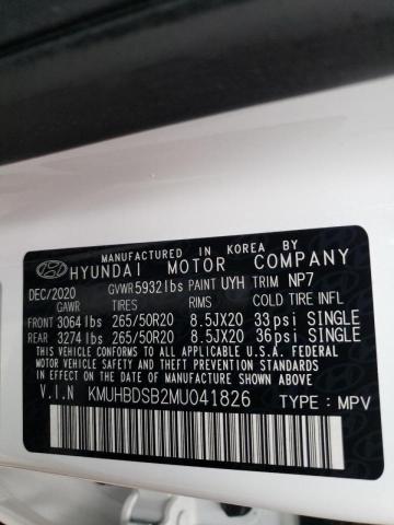 2021 GENESIS GV80 BASE KMUHBDSB2MU041826
