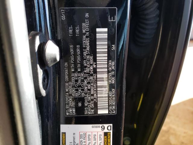 2017 LEXUS GX 460 - JTJBM7FX1H5171443