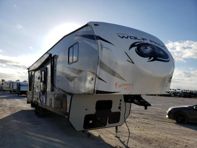 Salvage cars for sale from Copart Arcadia, FL: 2021 Forest River Wolf Pack