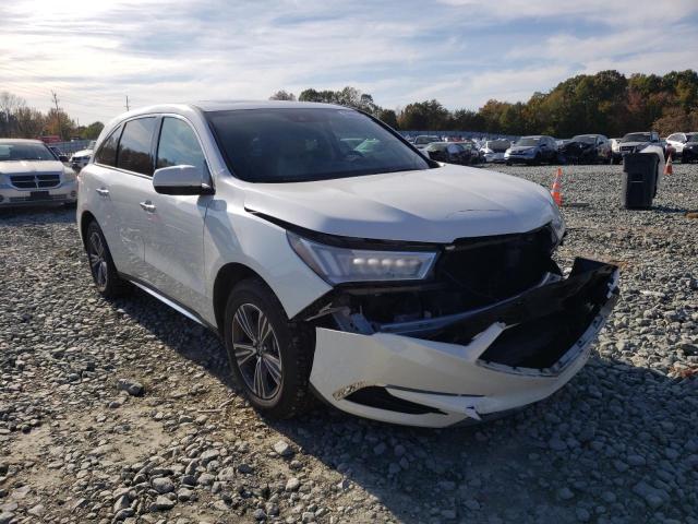 Salvage cars for sale from Copart Mebane, NC: 2018 Acura MDX
