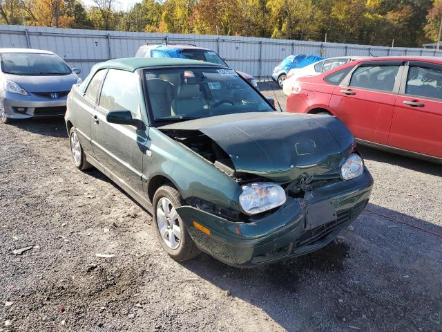 Salvage cars for sale from Copart York Haven, PA: 2002 Volkswagen Cabbrolet