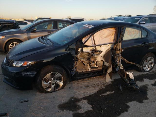 VIN: 19XFB2F53FE200342 Auction: COPART Lot: 64414832 Location: KS - KANSAS CITY EAST 19XFB2F53FE200342 HONDA CIVIC 2015 BLACK Photo 9