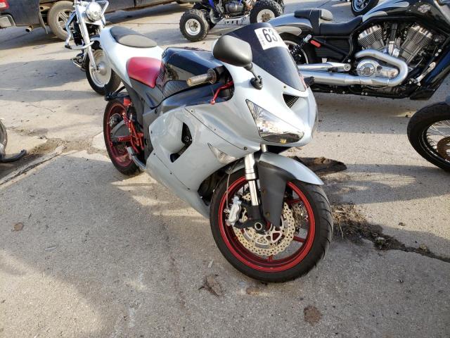 Salvage cars for sale from Copart Woodhaven, MI: 2006 Kawasaki ZX636 C1