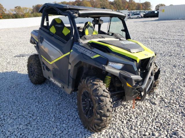 Salvage cars for sale from Copart Franklin, WI: 2017 Polaris General 1000 EPS Ride Command Edition