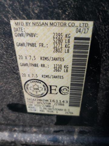 2017 NISSAN MURANO S - 5N1AZ2MH2HN161143