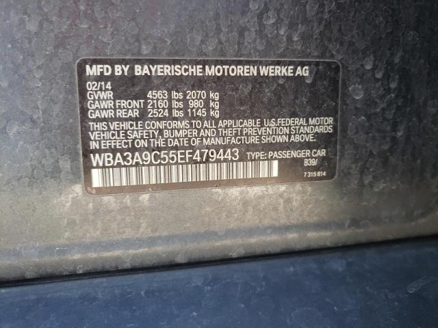 WBA3A9C55EF479443 BMW 335 I