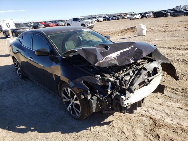 Salvage cars for sale from Copart Amarillo, TX: 2016 Nissan Maxima 3.5