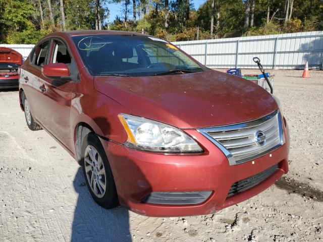 Salvage cars for sale from Copart Knightdale, NC: 2015 Nissan Sentra S