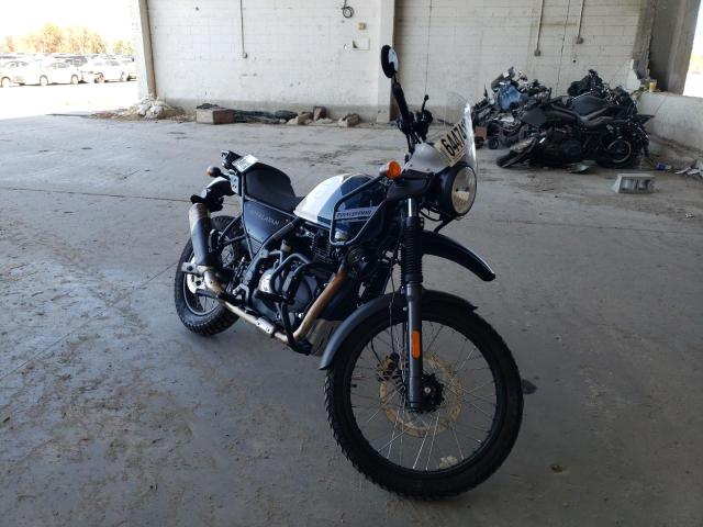Salvage motorcycles for sale at Fredericksburg, VA auction: 2022 Royal Enfield Motors Himalayan