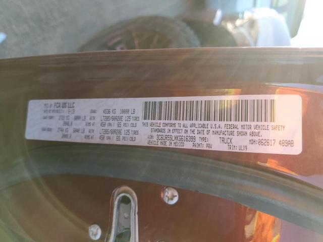 2019 RAM 2500 LIMIT 3C6UR5SLXKG616399