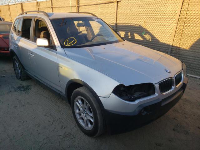 Salvage cars for sale from Copart San Diego, CA: 2004 BMW X3 2.5I