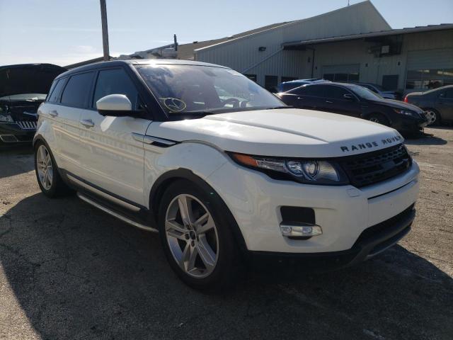 Salvage cars for sale at Dyer, IN auction: 2014 Land Rover Range Rover Evoque Prestige Premium