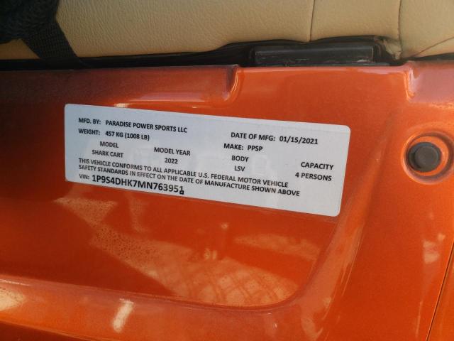2020 YAMAHA GOLF CART 1P9S4DHK7MN763951