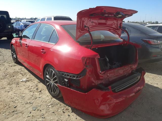 2016 VOLKSWAGEN JETTA SPOR VIN: 3VWD17AJ1GM376306