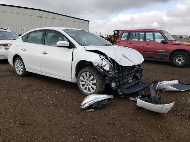 Salvage cars for sale from Copart Rocky View County, AB: 2015 Nissan Sentra S