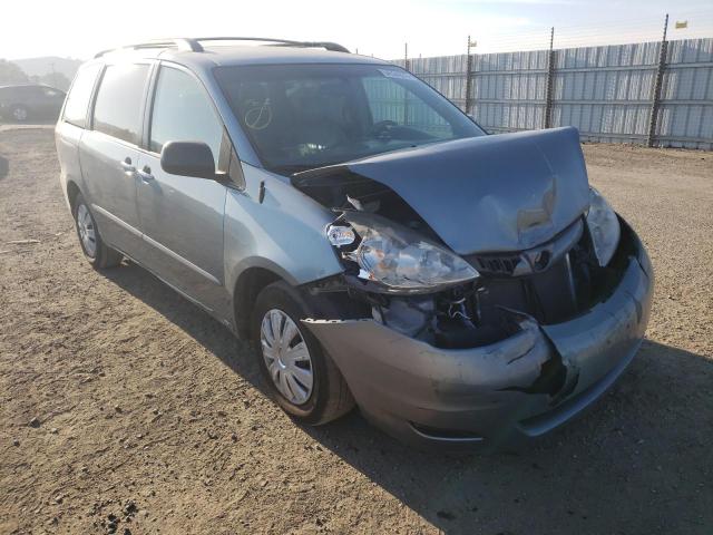 Salvage cars for sale from Copart San Martin, CA: 2007 Toyota Sienna CE