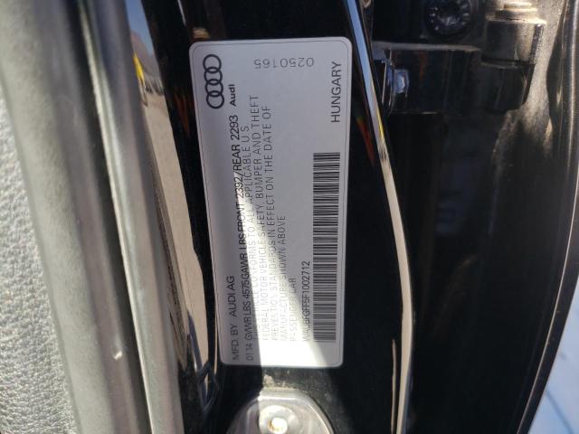 2015 AUDI S3 PREMIUM WAUBFGFF5F1002712