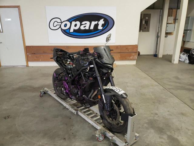 Salvage cars for sale from Copart Portland, OR: 2021 Yamaha MT-03
