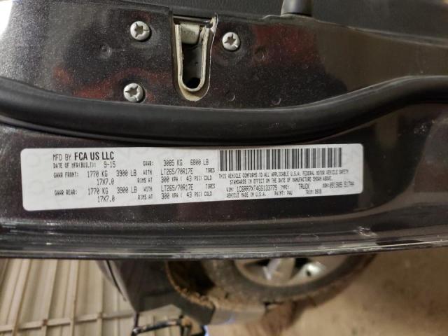 2016 RAM 1500 SSV 1C6RR7XT4GS133775