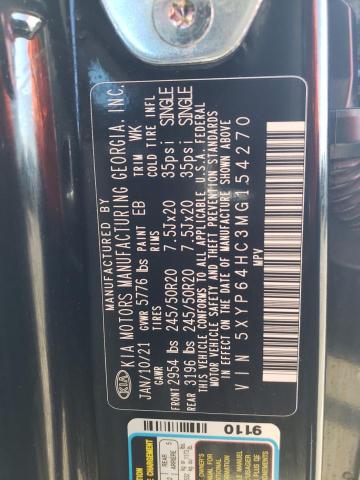 2021 KIA TELLURIDE - 5XYP64HC3MG154270