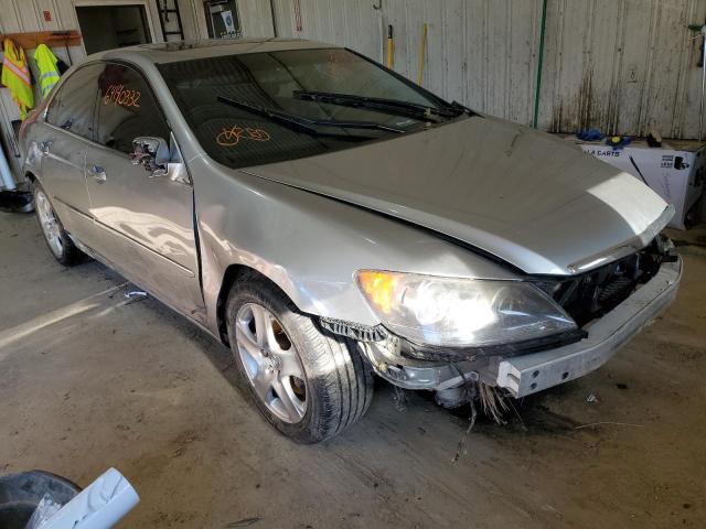 Salvage cars for sale from Copart Lyman, ME: 2007 Acura RL