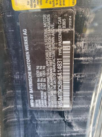 2017 BMW 440I WBA4T9C58H5A14831