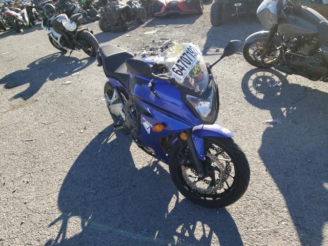 Salvage motorcycles for sale at Las Vegas, NV auction: 2015 Honda CBR650 F