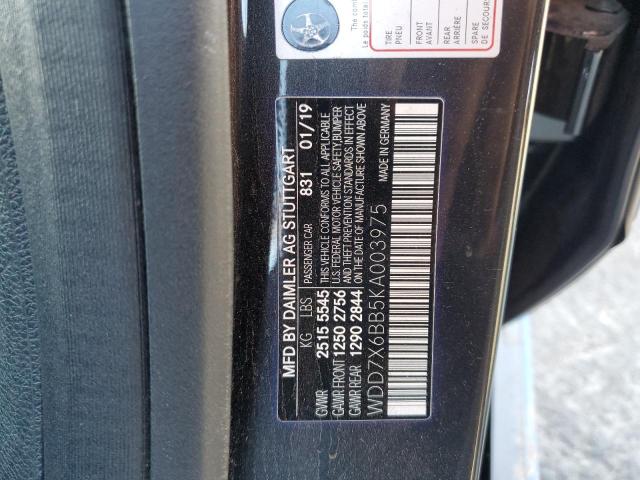 2019 MERCEDES-BENZ AMG GT 53 WDD7X6BB5KA003975