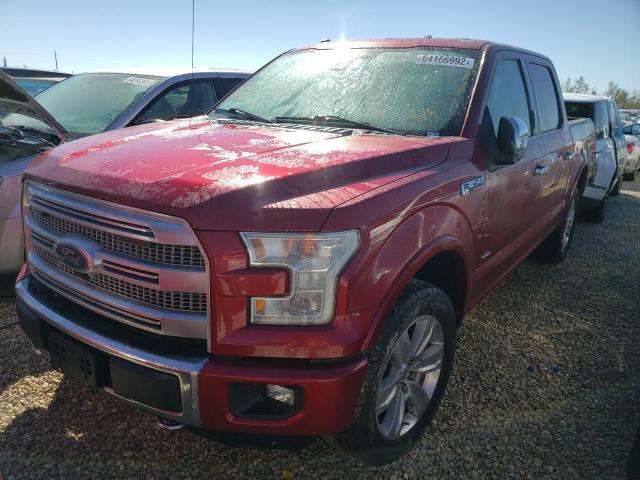 Vin: 1ftew1eg0ffb44847, lot: 64166992, ford f-150 supercrew 20152