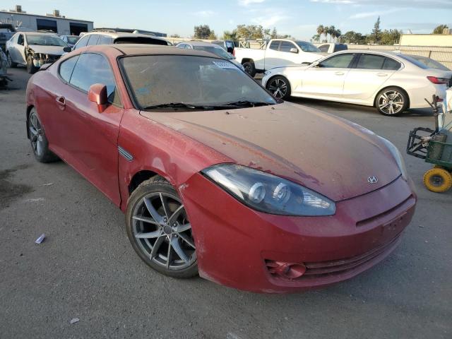 Salvage cars for sale from Copart Bakersfield, CA: 2007 Hyundai Tiburon GT