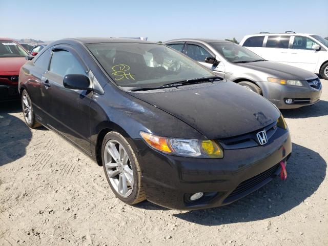 Salvage cars for sale from Copart San Martin, CA: 2008 Honda Civic SI