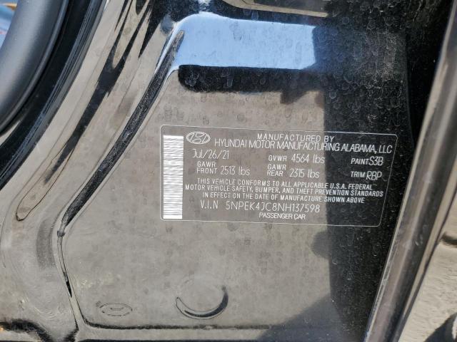 2022 HYUNDAI SONATA N L 5NPEK4JC8NH137598