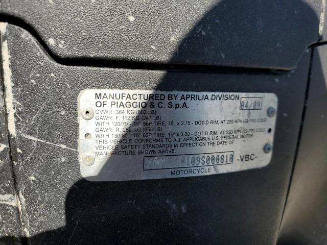 2009 APRILIA SPORTCITY - ZD4VBC0109S000810