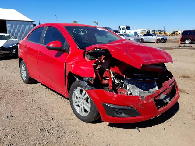 Chevrolet Sonic salvage cars for sale: 2016 Chevrolet Sonic LT
