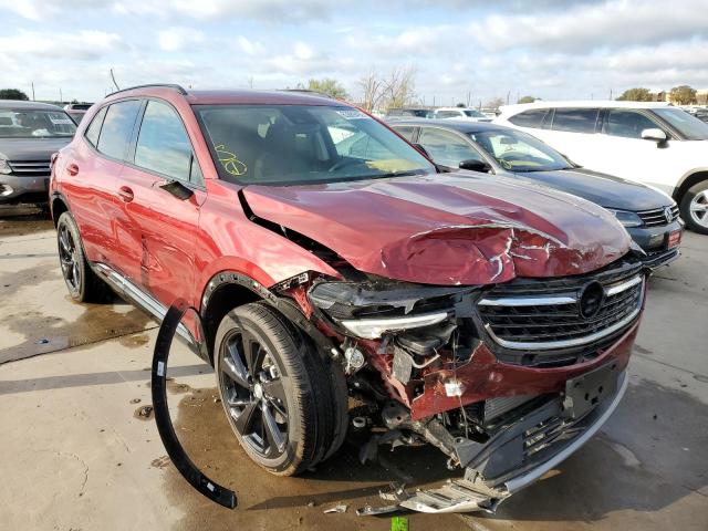 Buick Envision salvage cars for sale: 2021 Buick Envision E