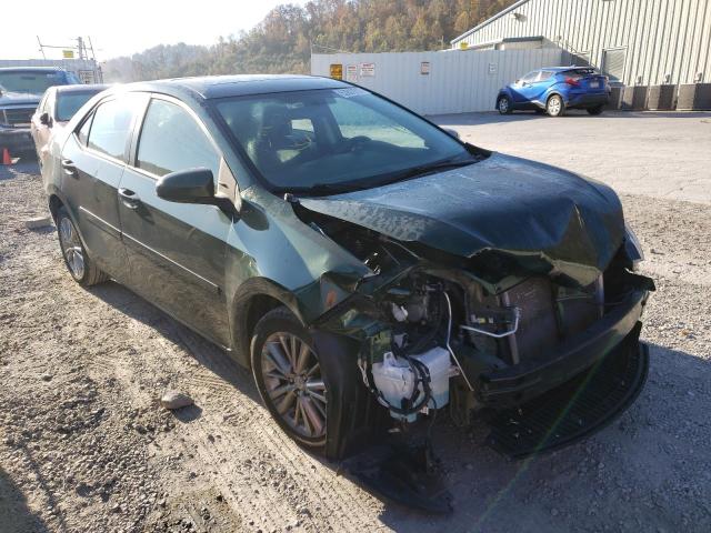 Salvage cars for sale from Copart Hurricane, WV: 2014 Toyota Corolla L