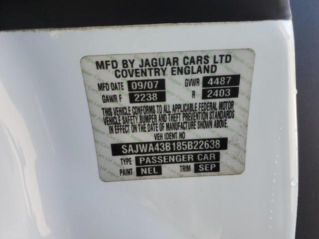SAJWA43B185B22638 Jaguar XK