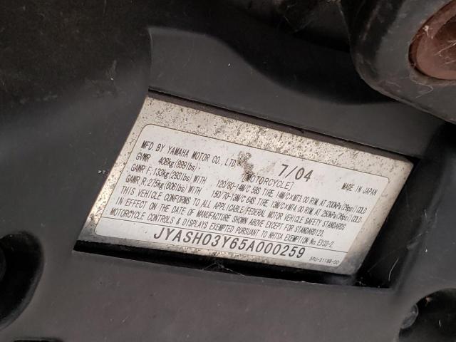 2005 YAMAHA YP400 JYASH03Y65A000259