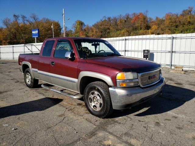 Salvage cars for sale from Copart West Mifflin, PA: 2000 GMC Sierra