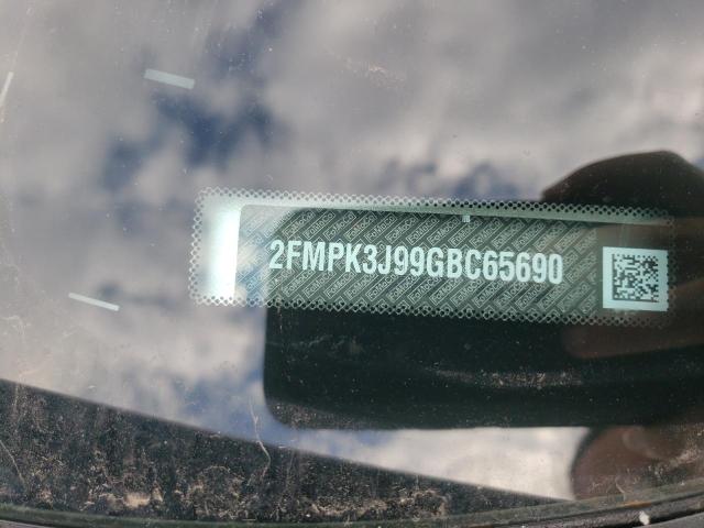 VIN: 2FMPK3J99GBC65690 Auction: COPART Lot: 64201852 Location: MI - IONIA 2FMPK3J99GBC65690 FORD EDGE 2016 SILVER Photo 10